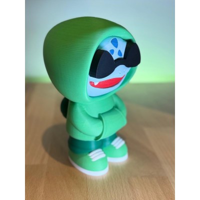 Urban Bulbizarre 3D – Figurine Streetwear Pokémon | Farken3DPrint