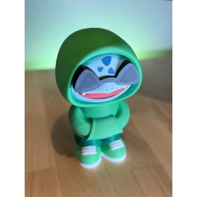Urban Bulbizarre 3D – Figurine Streetwear Pokémon | Farken3DPrint