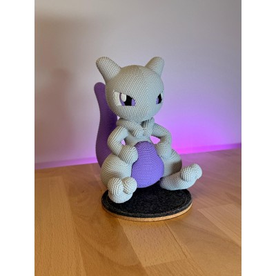 Mewtwo Version Crochet 3D – Pokémon Mythique | Farken3DPrint