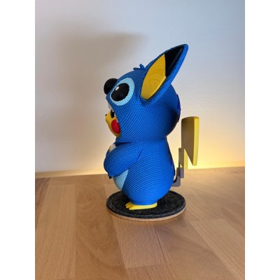 Pikachu Stitch Crochet 3D – Pokémon Version Amigurumi | Farken3DPrint