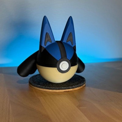 Lucario 3D – Pokémon Aura Puissant de Sinnoh | Farken3DPrint