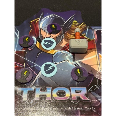 Jetons d'Altération d'État Dice Throne Marvel | Impression 3D