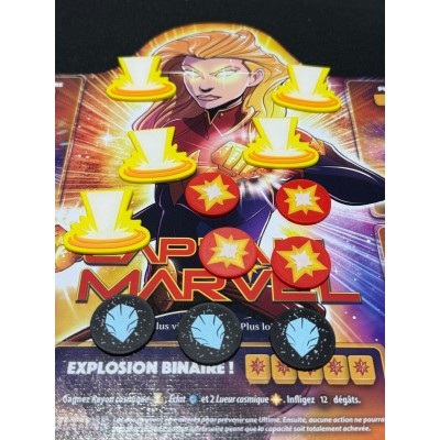 Jetons d'Altération d'État Dice Throne Marvel | Impression 3D