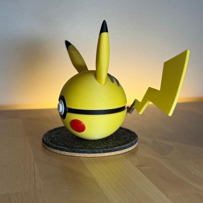 Pikachu 3D – Figurine Pokémon Électrik Iconique | Farken3DPrint