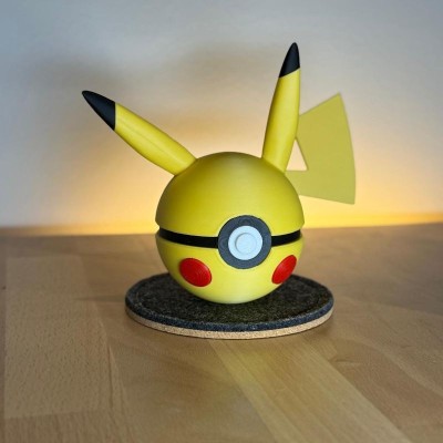Pikachu 3D – Figurine Pokémon Électrik Iconique | Farken3DPrint