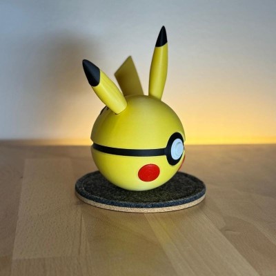 Pikachu 3D – Figurine Pokémon Électrik Iconique | Farken3DPrint