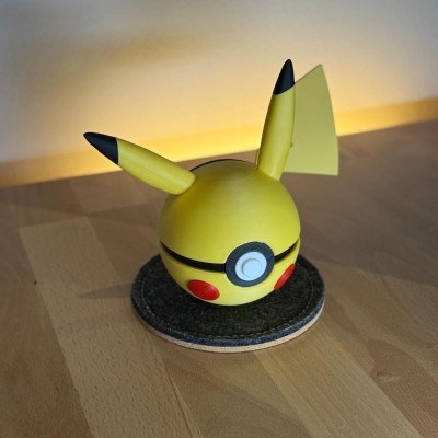 Pikachu 3D – Figurine Pokémon Électrik Iconique | Farken3DPrint