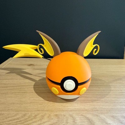 Raichu 3D – Figurine Pokémon Électrik Évolué | Farken3DPrint