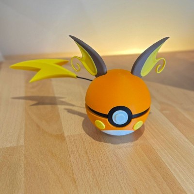 Pack Pikachu – Raichu 3D – Évolution Pokémon Électrik | Farken3DPrint