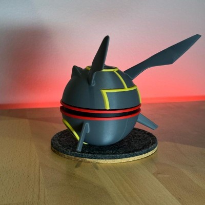 Rayquaza Shiny 3D – Dragon Céleste Noir Pokémon | Farken3DPrint