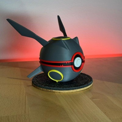Rayquaza Shiny 3D – Dragon Céleste Noir Pokémon | Farken3DPrint