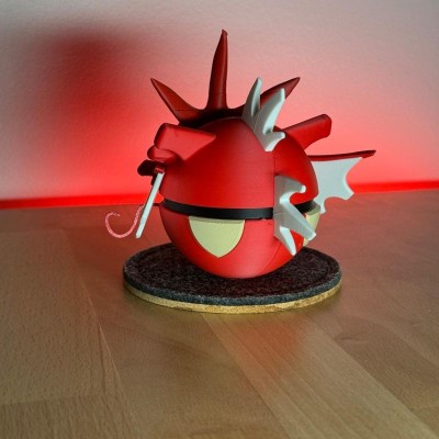 Léviator Shiny 3D – Dragon Marin Rouge Pokémon | Farken3DPrint