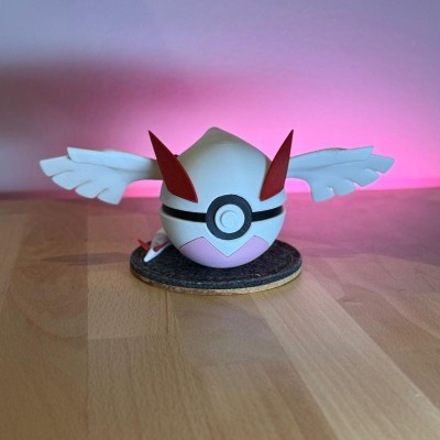 Lugia Shiny 3D – Gardien Légendaire Argenté Pokémon | Farken3DPrint