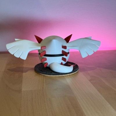 Lugia Shiny 3D – Gardien Légendaire Argenté Pokémon | Farken3DPrint