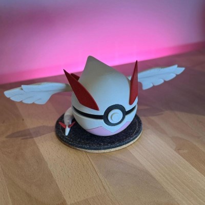 Lugia Shiny 3D – Gardien Légendaire Argenté Pokémon | Farken3DPrint