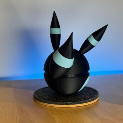 Noctali Shiny 3D – Pokémon Ténèbres Brillant | Farken3DPrint