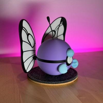 Papilusion 3D – Pokémon Papillon de Kanto | Farken3DPrint
