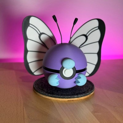 Papilusion 3D – Pokémon Papillon de Kanto | Farken3DPrint