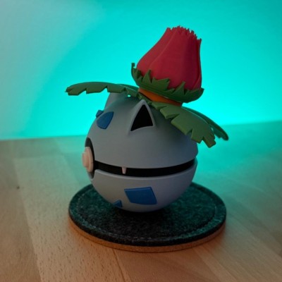 Ball Herbizarre – Évolution Pokémon | Farken3D Print