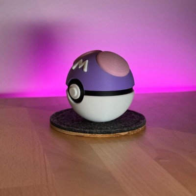 Master Ball 3D – Pokéball Ultime Collector | Farken3DPrint
