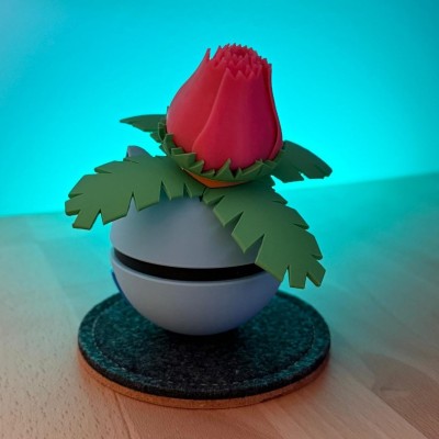 Ball Herbizarre – Évolution Pokémon | Farken3D Print