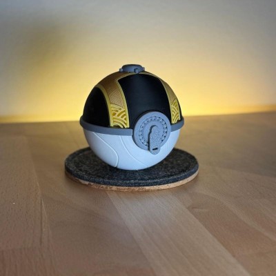 Hyper Ball Hisui 3D – Pokéball Antique Puissante | Farken3DPrint