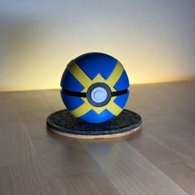 Rapide Ball 3D – Pokéball Capture Instantanée | Farken3DPrint