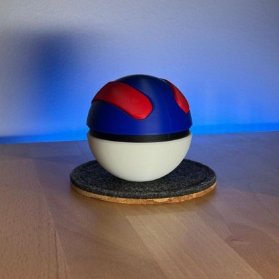 Super Ball 3D – Pokéball de Capture Avancée | Farken3DPrint