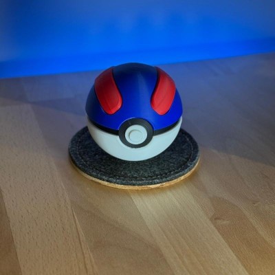 Super Ball 3D – Pokéball de Capture Avancée | Farken3DPrint