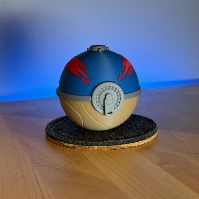 Super Ball Hisui 3D – Pokéball Antique Fidèle | Farken3DPrint