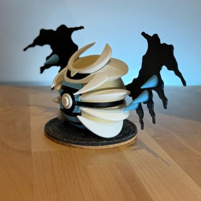 Giratina Shiny 3D – Pokémon Légendaire Doré | Farken3DPrint