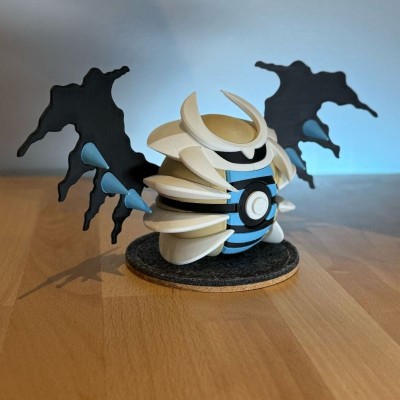 Giratina Shiny 3D – Pokémon Légendaire Doré | Farken3DPrint