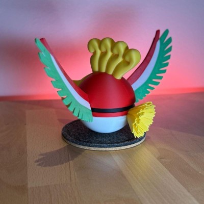 Ho-Oh 3D – Oiseau Légendaire de Johto | Farken3DPrint