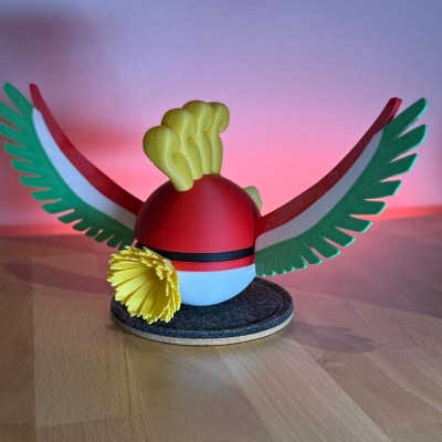 Ho-Oh 3D – Oiseau Légendaire de Johto | Farken3DPrint