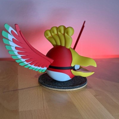 Ho-Oh 3D – Oiseau Légendaire de Johto | Farken3DPrint