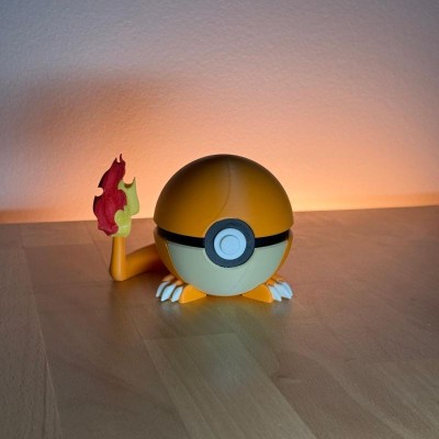 Salamèche 3D – Starter Pokémon Feu Kanto | Farken3DPrint