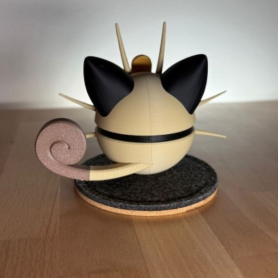 Miaouss 3D – Pokémon Malicieux et Populaire | Farken3DPrint