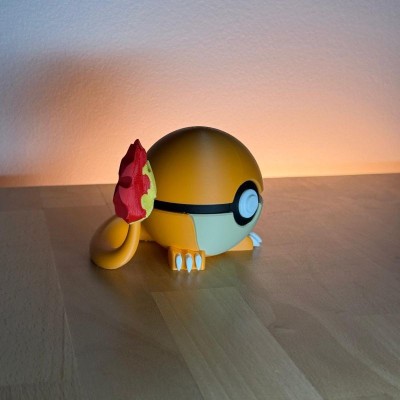 Salamèche 3D – Starter Pokémon Feu Kanto | Farken3DPrint