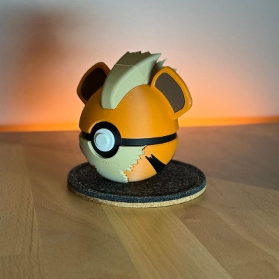 Caninos 3D – Pokémon Chiot de Feu Fidèle | Farken3DPrint