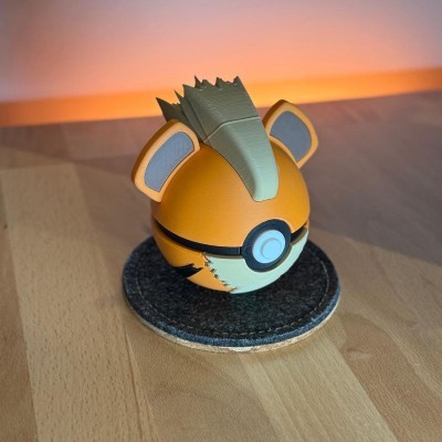 Caninos 3D – Pokémon Chiot de Feu Fidèle | Farken3DPrint