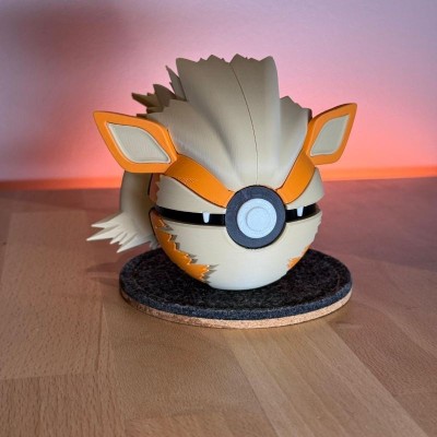 Arcanin 3D – Pokémon Légendaire Loyal de Kanto | Farken3DPrint