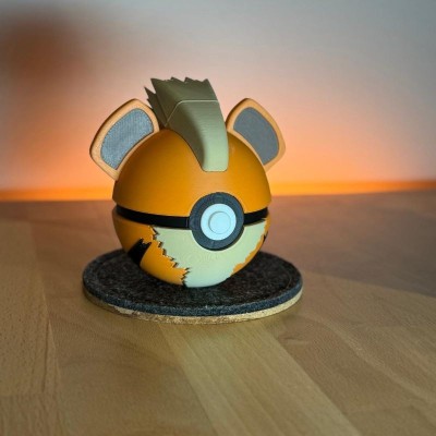 Pack Caninos – Arcanin 3D | Évolution Feu Fidèle de Kanto | Farken3DPrint