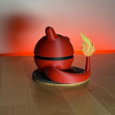 Reptincel 3D – Évolution Salamèche Pokémon Feu | Farken3DPrint